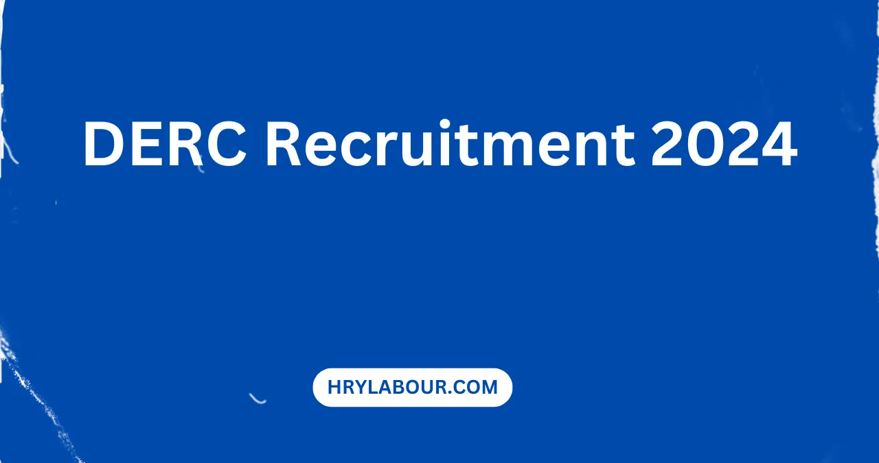 DERC Recruitment 2024