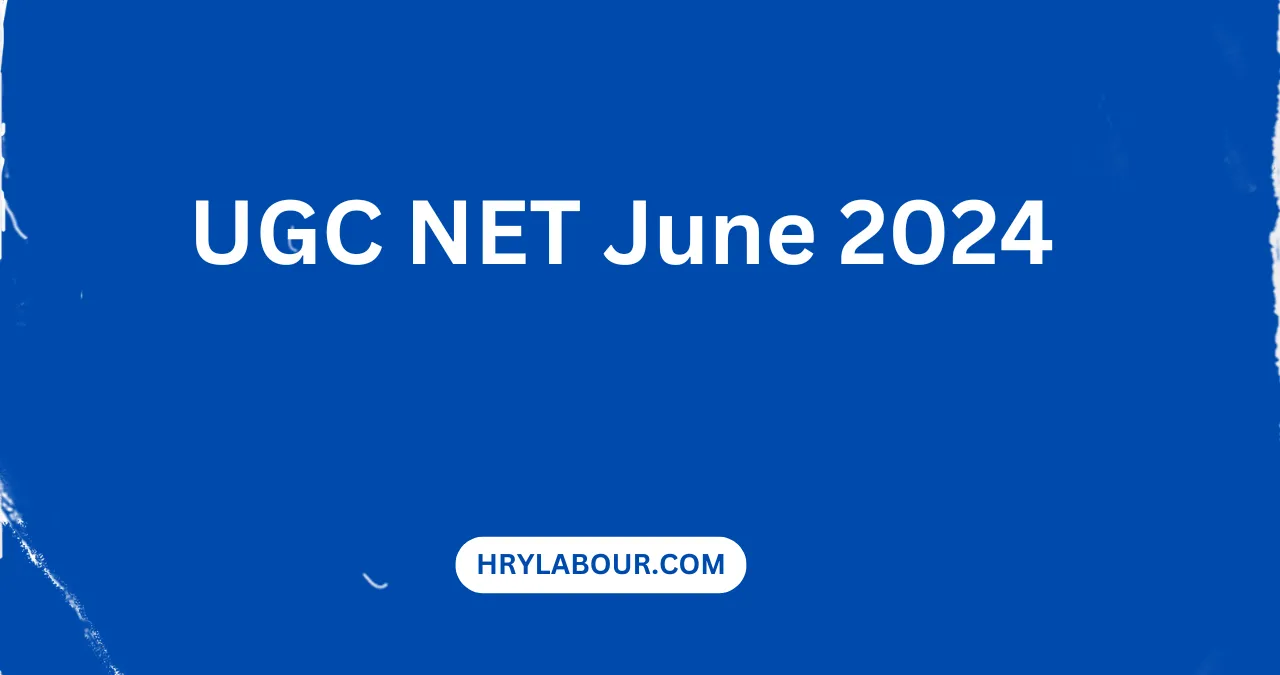 UGC NET June 2024