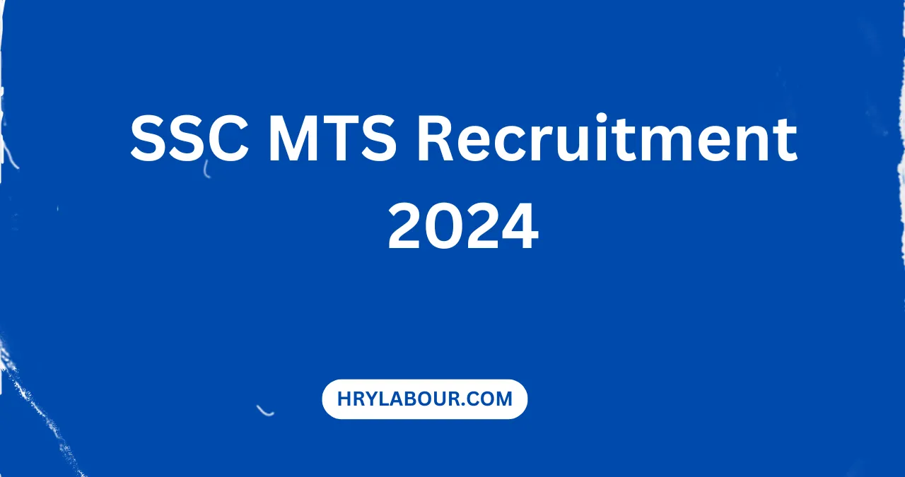 SSC MTS Recruitment 2024