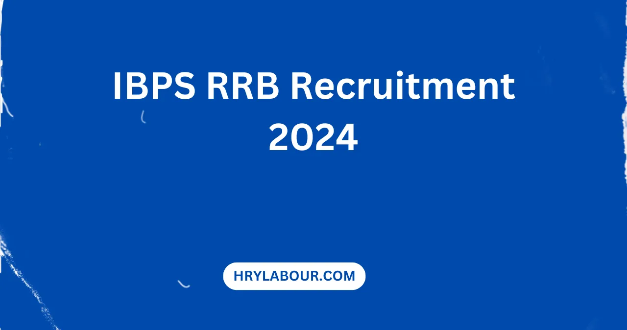 IBPS RRB Recruitment 2024